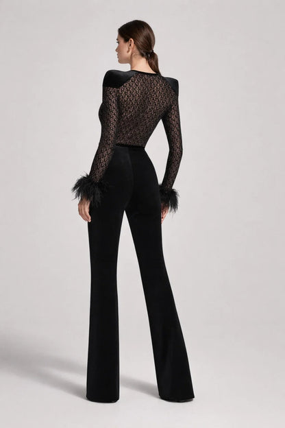 Jumpsuit dames | Elegant & Comfortabel | Wijde pijpen | Herfst