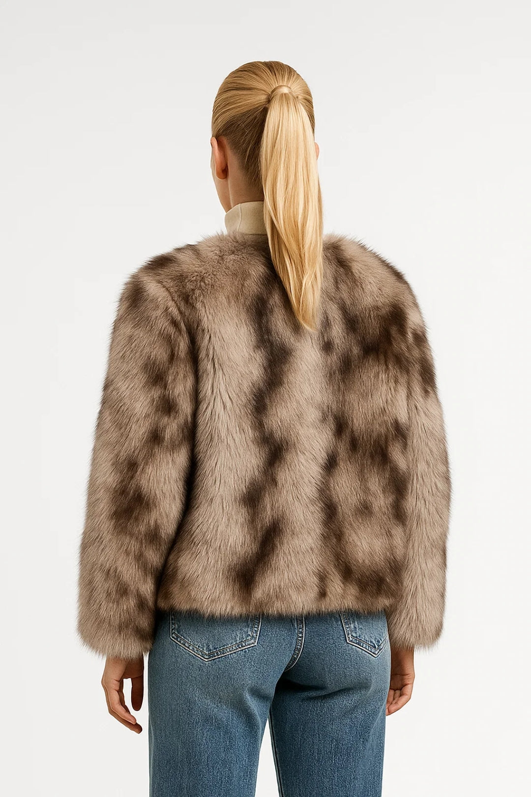 Bontjas Dames | Warm Design | Elegant Silhouet | Winter | Comfortabele Pasvorm | Ideaal voor Dagelijks Gebruik