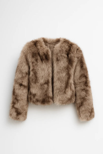 Bontjas Dames | Warm Design | Elegant Silhouet | Winter | Comfortabele Pasvorm | Ideaal voor Dagelijks Gebruik