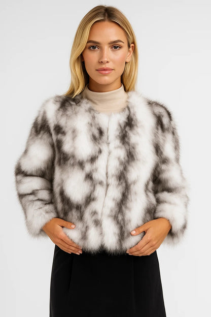 Bontjas Dames | Warm Design | Elegant Silhouet | Winter | Comfortabele Pasvorm | Ideaal voor Dagelijks Gebruik