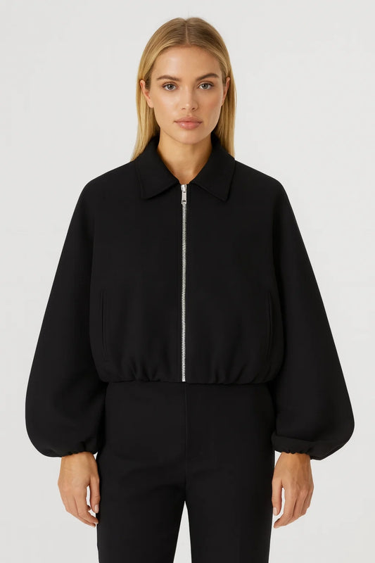 Bomberjas Dames | Kort Model | Minimalistisch | Herfst | Comfortabele pasvorm | Geschikt voor dagelijks gebruik