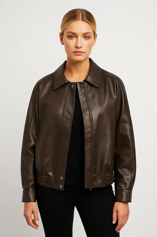 Dames Jas Kort | Modern Design | Recht Silhouet | Herfst | Comfortabele Pasvorm | Ideaal voor Dagelijks Gebruik