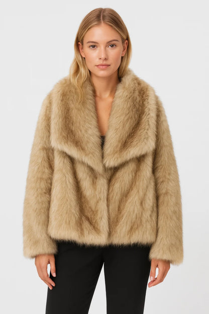 Jas Dames | Kort Model | Oversized Reverskraag | Winter | Comfortabele pasvorm | Ideaal voor koude dagen