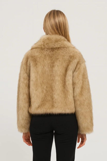 Jas Dames | Kort Model | Oversized Reverskraag | Winter | Comfortabele pasvorm | Ideaal voor koude dagen