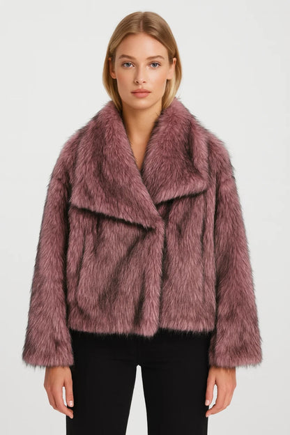 Jas Dames | Kort Model | Oversized Reverskraag | Winter | Comfortabele pasvorm | Ideaal voor koude dagen