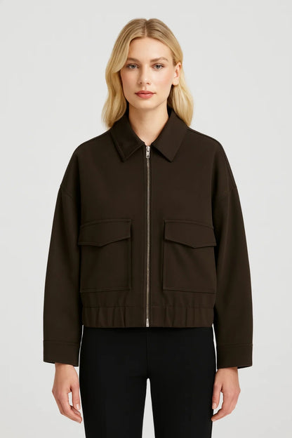 Jas Dames | Kort Model | Minimalistisch | All-Season | Comfortabele pasvorm | Geschikt voor dagelijks gebruik