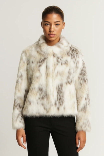 Korte Winterjas | Faux Fur Design | Luxe en Warme Look
