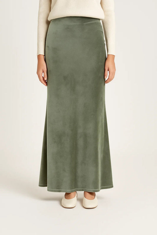 Lange A-Lijn Rok | Elegante Vrouwelijke Snit Comfortabel en Stijlvol