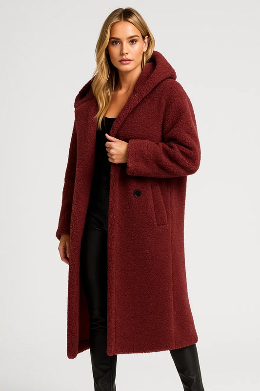 Lange Jas Dames | Oversized | Met Capuchon | Winter | Comfortabele pasvorm | Ideaal voor koude dagen