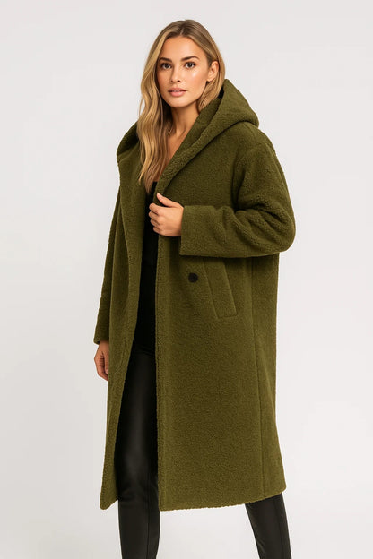 Lange Jas Dames | Oversized | Met Capuchon | Winter | Comfortabele pasvorm | Ideaal voor koude dagen