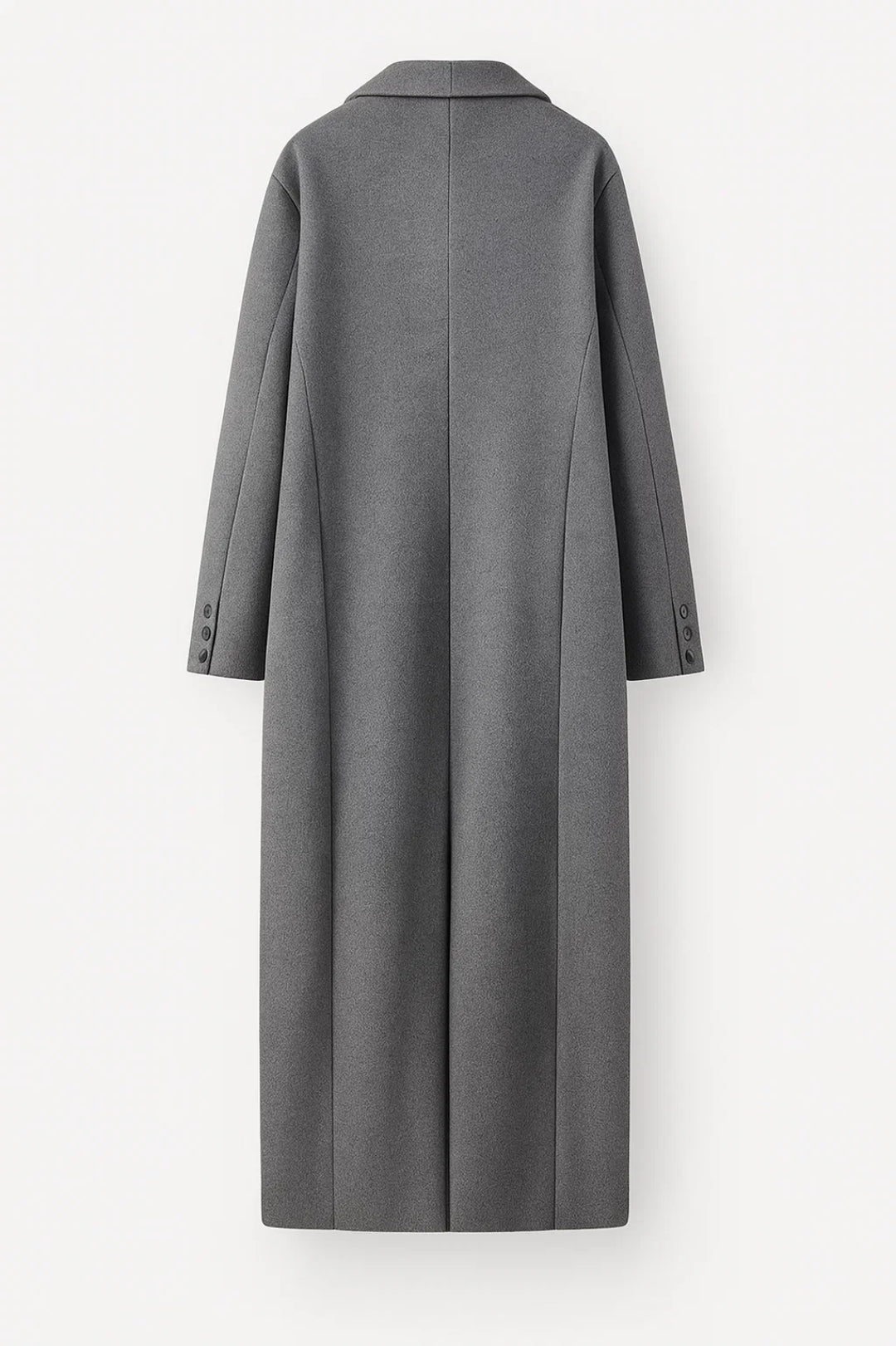 Dames Jas | Dubbelrijig Design | Lange Pasvorm | Winter | Comfortabele Pasvorm | Ideaal voor Dagelijks Gebruik