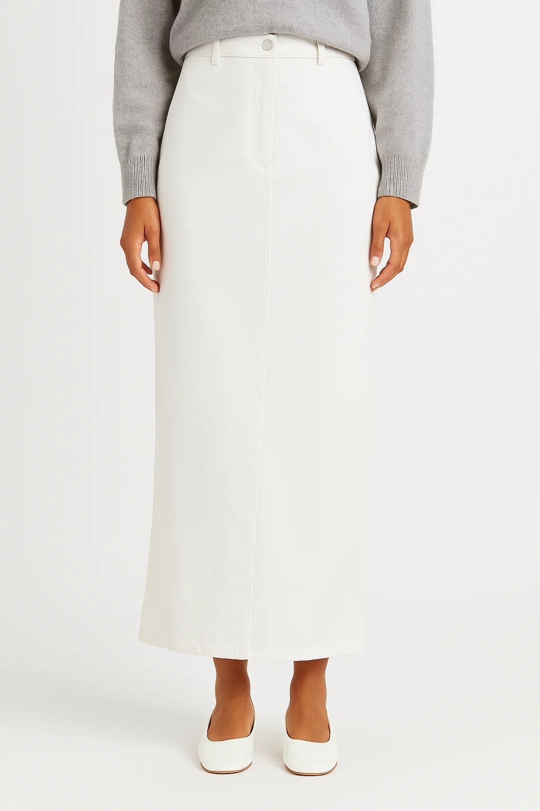 Maxi Rok Dames - Rechte Pencil Snit met Hoge Taille | Elegant Chique