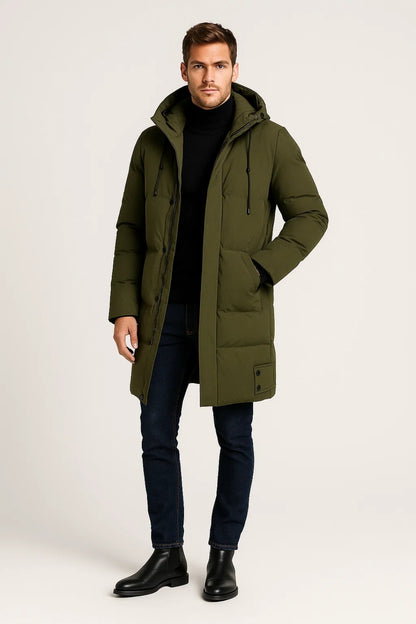 Parka Heren | Gevoerd | Met Capuchon | Winter | Comfortabele pasvorm | Ideaal voor koude dagen