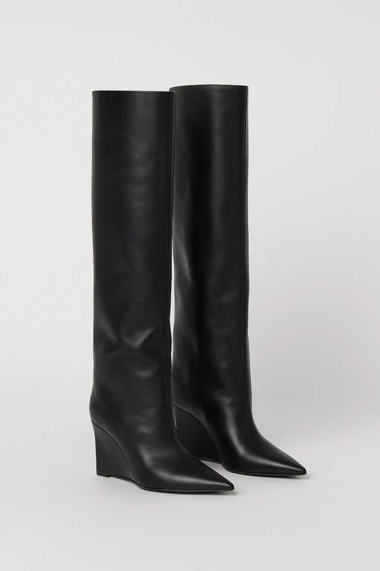 Lange Puntlaars Dames | Minimalistisch Design | Elegante Sleehak