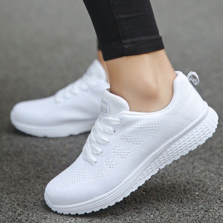 Lara - Casual Orthopedische Sneakers Dames met Veters en Ademende Bovenkant
