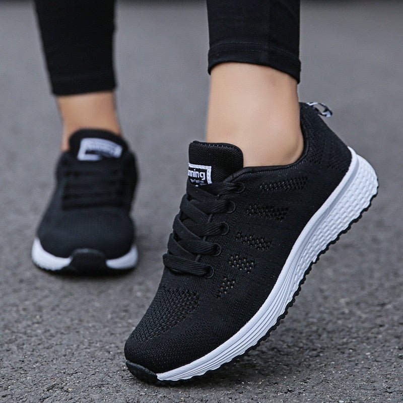 Lara - Casual Orthopedische Sneakers Dames met Veters en Ademende Bovenkant