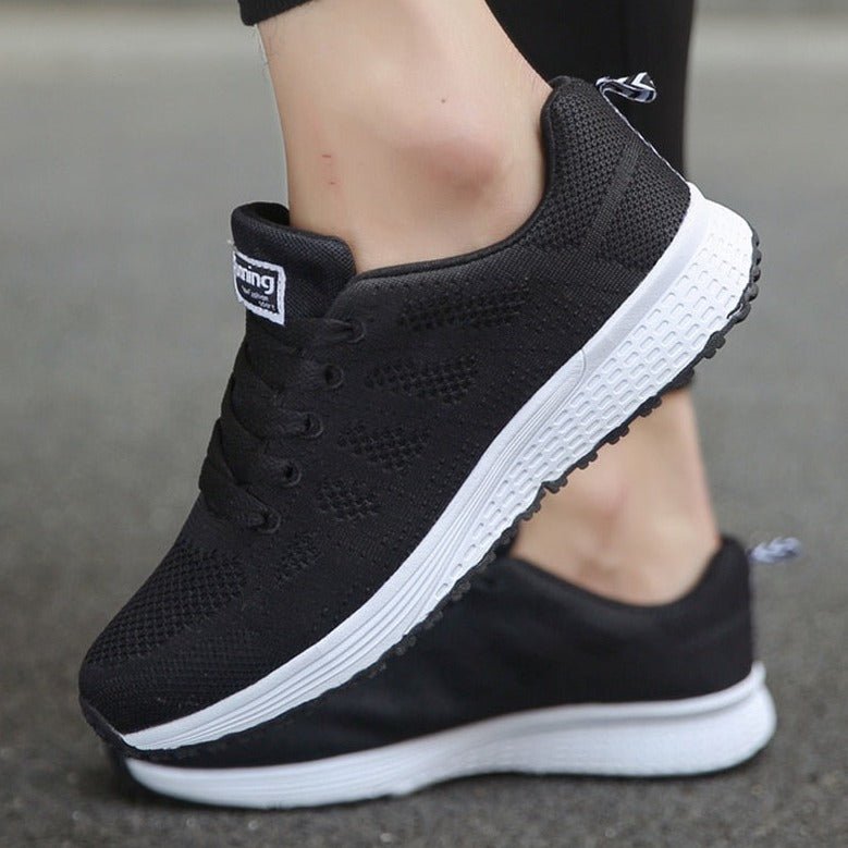Lara - Casual Orthopedische Sneakers Dames met Veters en Ademende Bovenkant