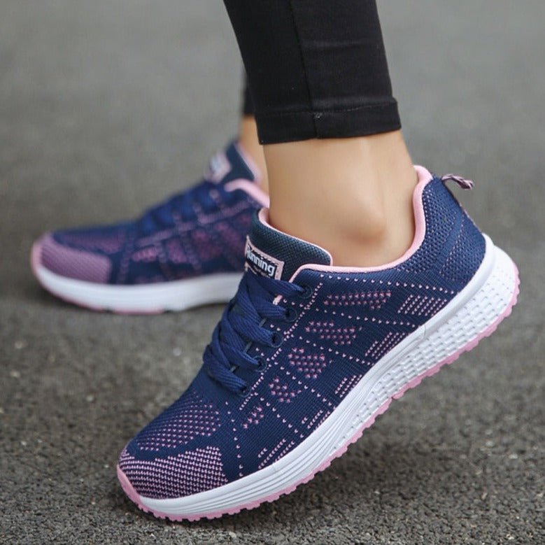 Lara - Casual Orthopedische Sneakers Dames met Veters en Ademende Bovenkant