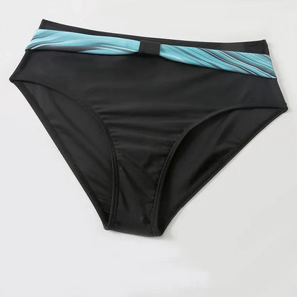 Lara - Chique Bikini Set Dames met Gekruiste Halternek en Hoge Taille