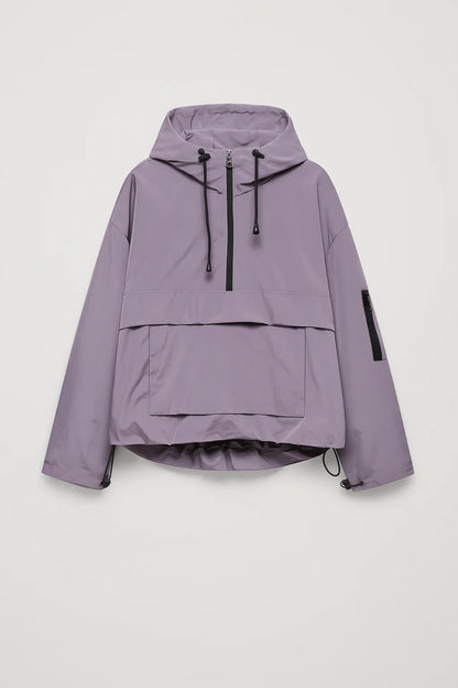 Lichtgewicht Damesjas | Sportief Windjack met Capuchon | Functioneel en Modern