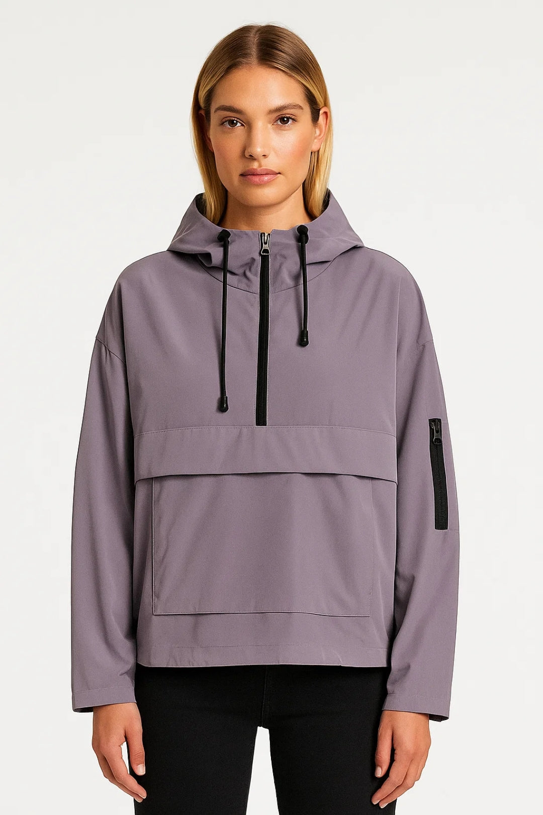 Lichtgewicht Damesjas | Sportief Windjack met Capuchon | Functioneel en Modern
