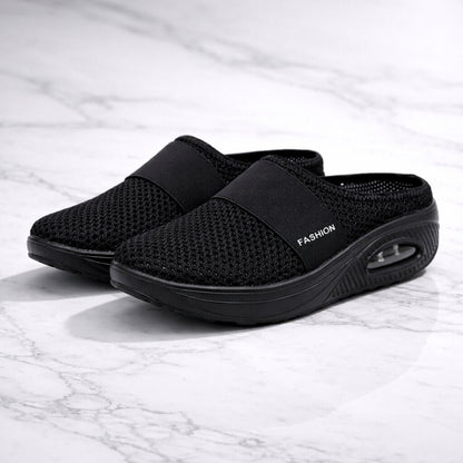 Lieke - Casual Comfort Instappers Dames met Ergonomische Luchtzool en Brede Pasvorm
