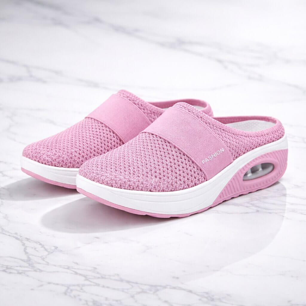 Lieke - Casual Comfort Instappers Dames met Ergonomische Luchtzool en Brede Pasvorm