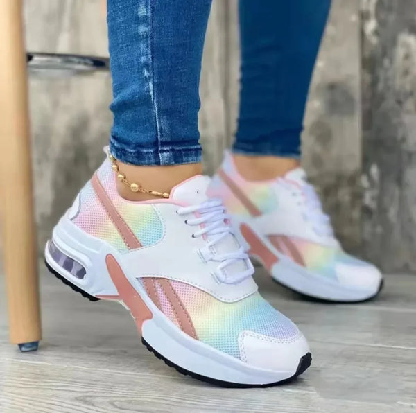 Lieke - Casual Orthopedische Sneakers Dames met Extra Demping en Veters