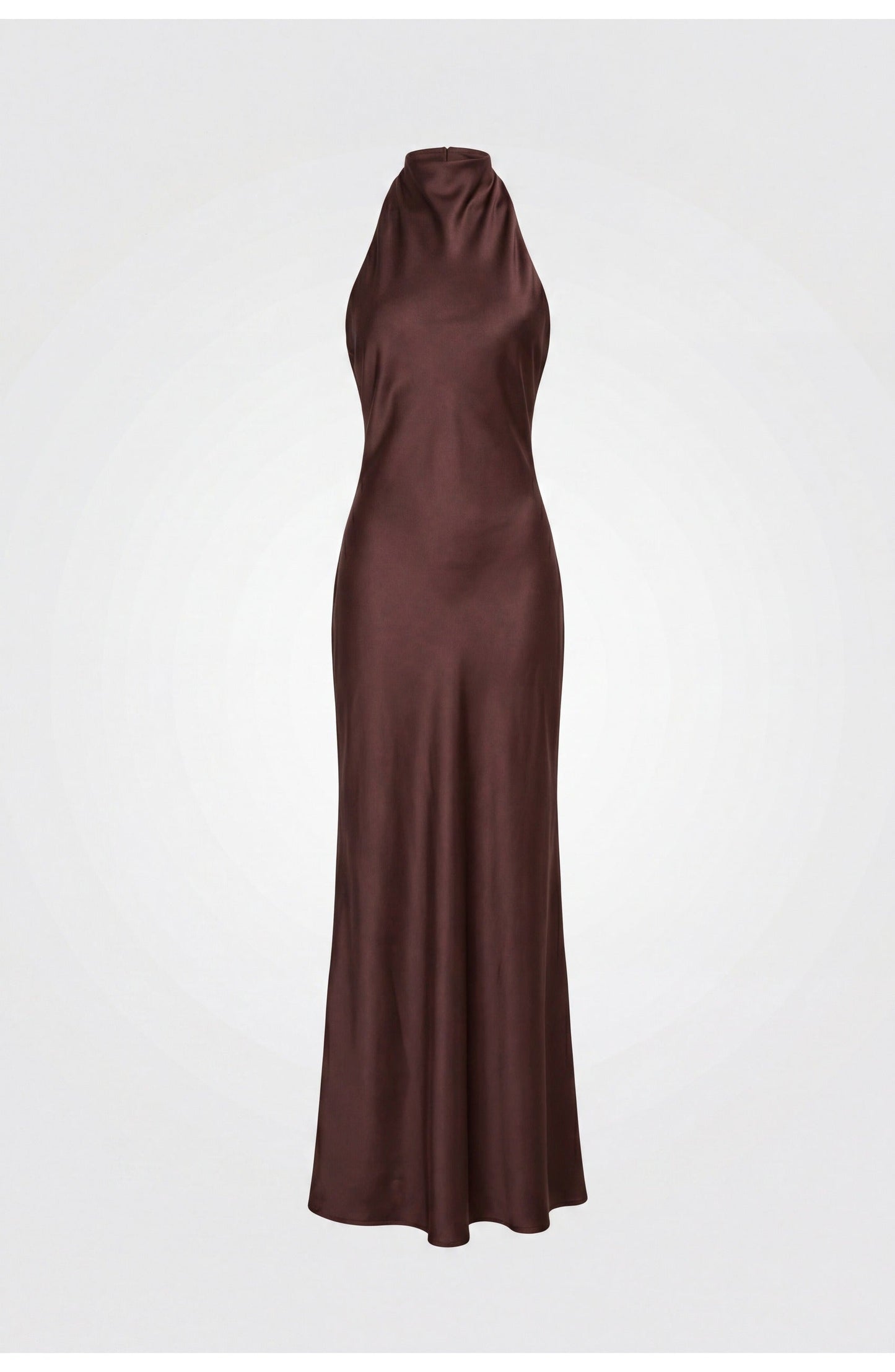 Lotte - Elegante Herfst Bruiloft Gast Jurk Dames met Halterhals en Split