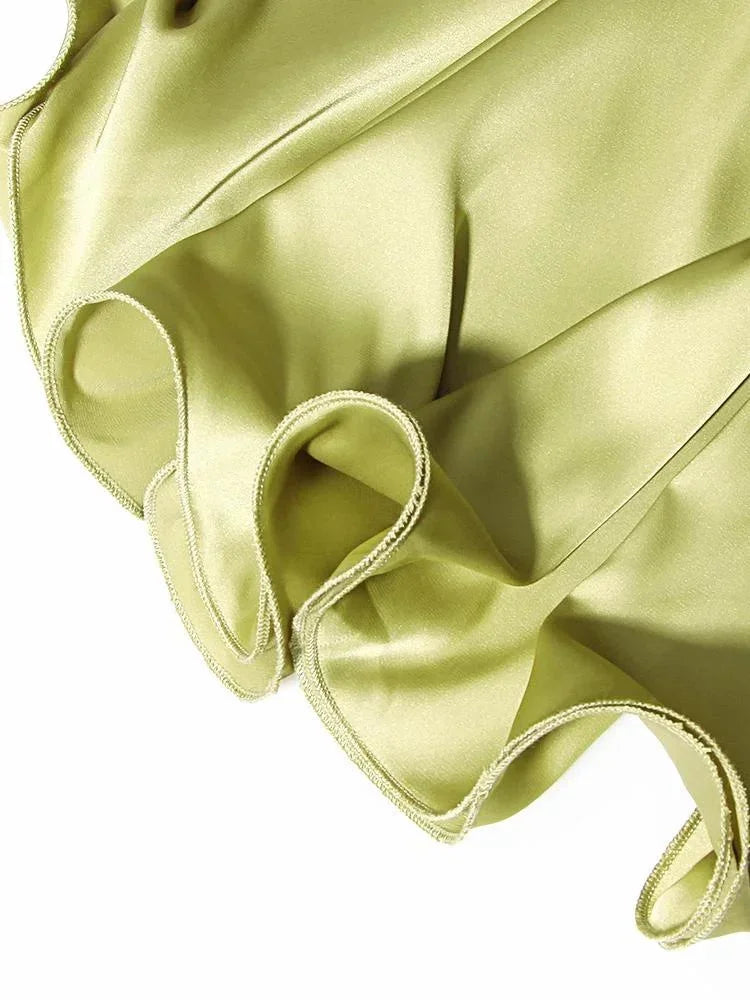 Lotte - Speelse Zomerjurk Dames met Kettingbandjes en Diepe Halslijn