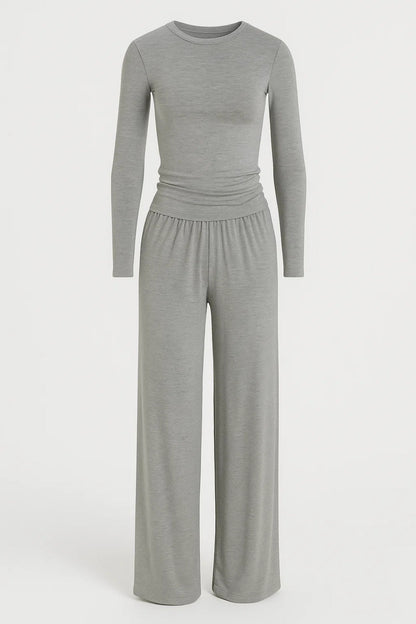 Loungewear Set | Minimalistische Tweedelige Damesoutfit | Zachte Pasvorm
