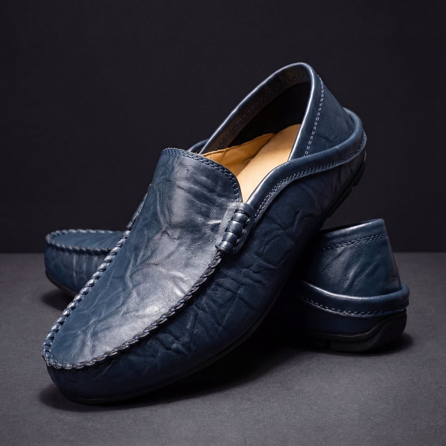 Lucas - Casual Comfort Loafers Heren met Flexibele Rijzool en Soepele Pasvorm