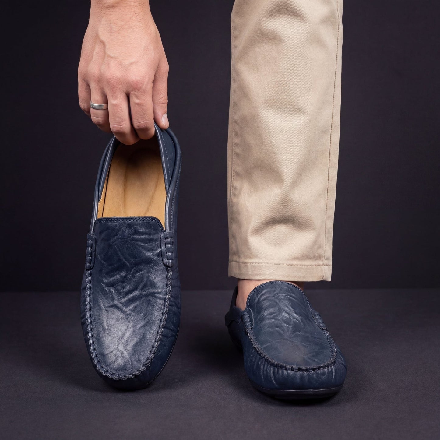 Lucas - Casual Comfort Loafers Heren met Flexibele Rijzool en Soepele Pasvorm