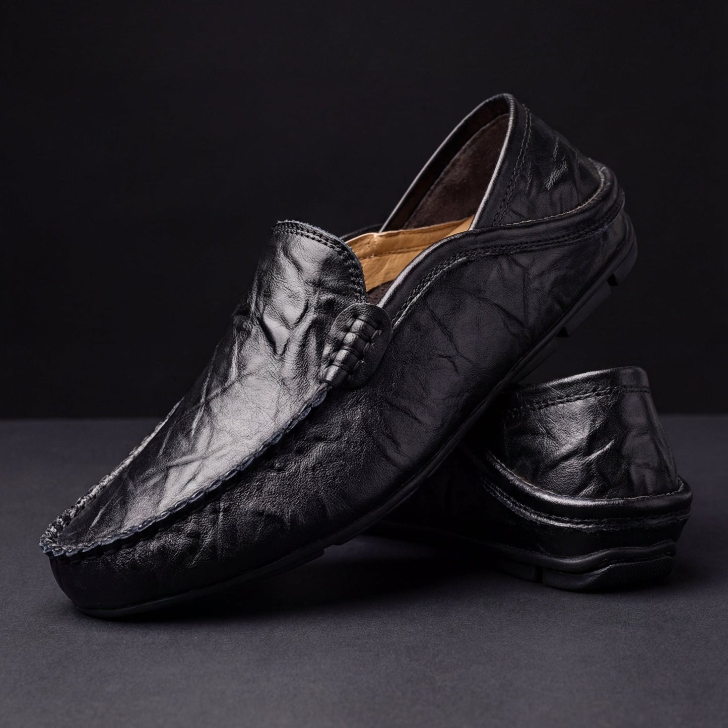 Lucas - Casual Comfort Loafers Heren met Flexibele Rijzool en Soepele Pasvorm