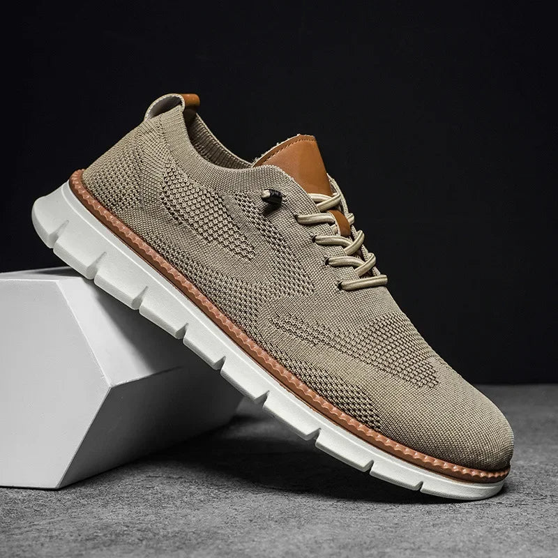 Luuk - Casual Comfortabele Sneakers Heren met Ademend Materiaal en Lichtgewicht Zool