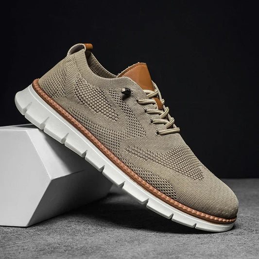 Luuk - Casual Comfortabele Sneakers Heren met Ademend Materiaal en Lichtgewicht Zool