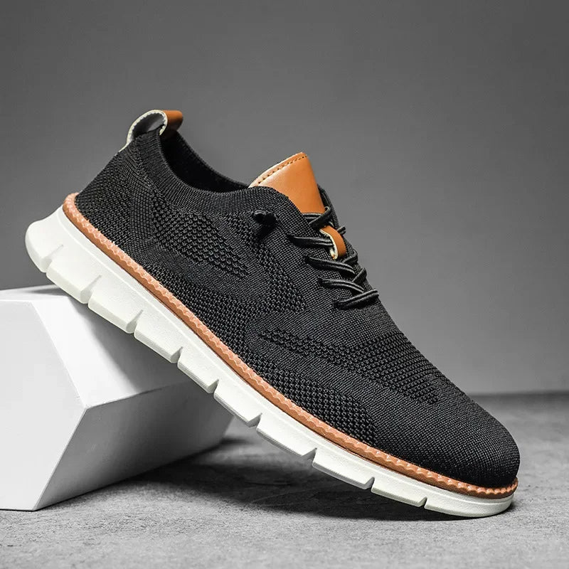 Luuk - Casual Comfortabele Sneakers Heren met Ademend Materiaal en Lichtgewicht Zool