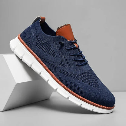 Luuk - Casual Comfortabele Sneakers Heren met Ademend Materiaal en Lichtgewicht Zool