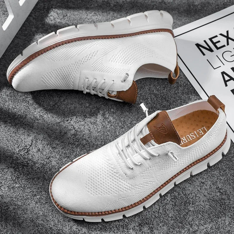 Luuk - Casual Comfortabele Sneakers Heren met Ademend Materiaal en Lichtgewicht Zool