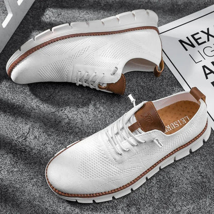 Luuk - Casual Comfortabele Sneakers Heren met Ademend Materiaal en Lichtgewicht Zool