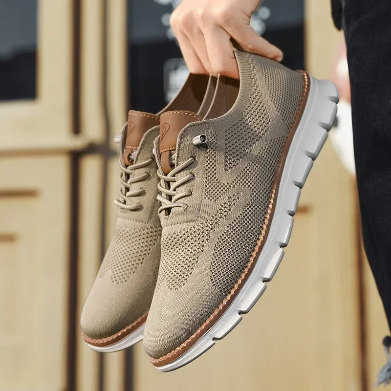 Luuk - Casual Comfortabele Sneakers Heren met Ademend Materiaal en Lichtgewicht Zool