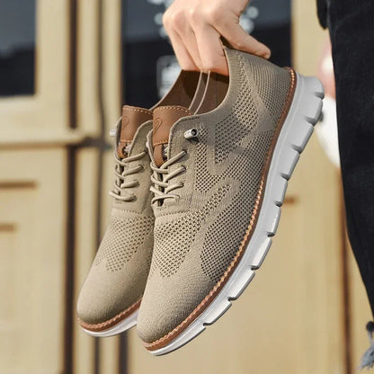 Luuk - Casual Comfortabele Sneakers Heren met Ademend Materiaal en Lichtgewicht Zool
