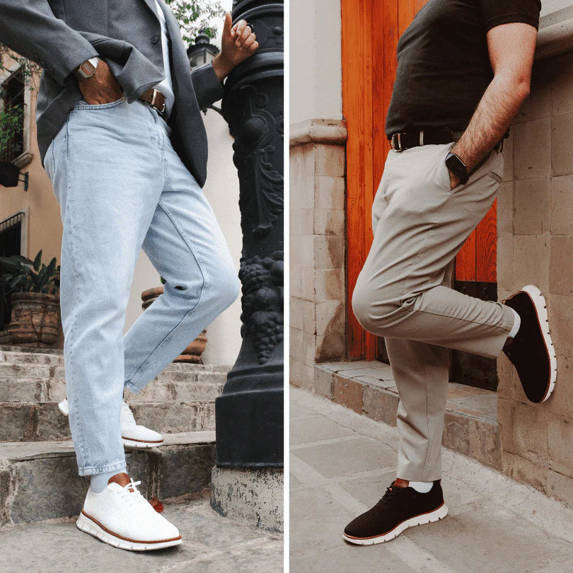 Luuk - Casual Comfortabele Sneakers Heren met Ademend Materiaal en Lichtgewicht Zool