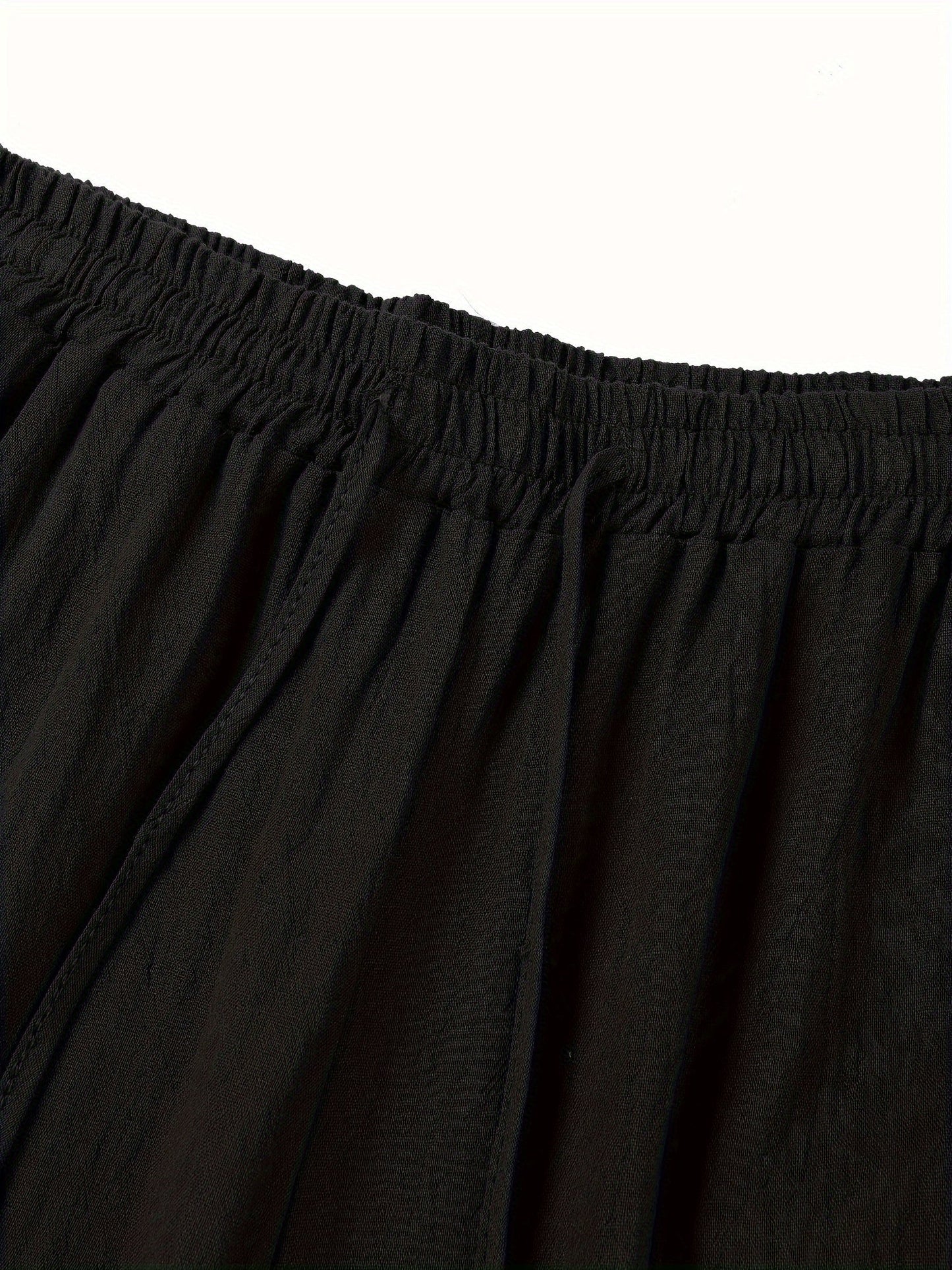 Luuk - Stoere Linnen Broek Heren met Wide Leg en Elastische Taille