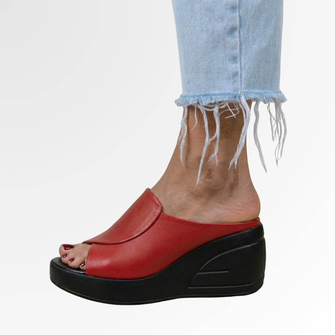 Maud - Orthopedische Sandalen Dames met Ondersteunende Zool en Sleehak