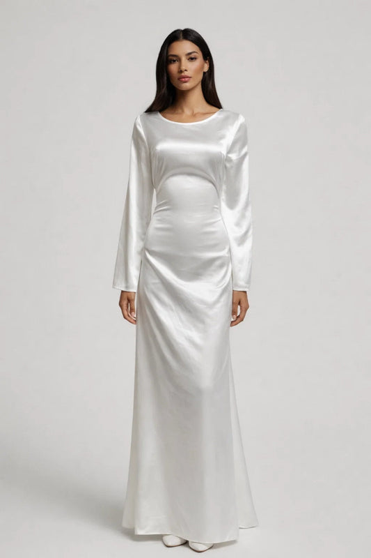 Maxi jurk dames | Elegant & Comfortabel | Lange mouw | All season