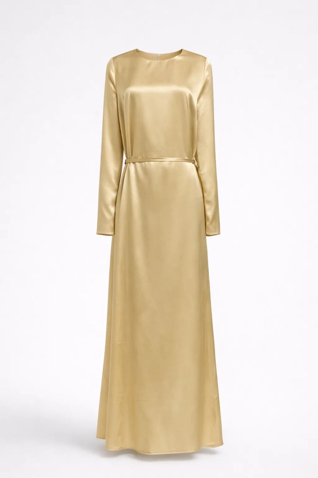 Maxi jurk dames | Elegant & Comfortabel | Met ceintuur | Lente