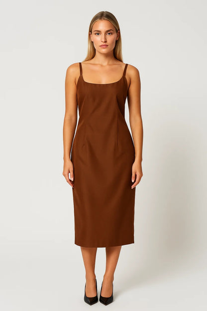 Dames Jurk | Minimalistisch | Modern | Zomer | Mooie pasvorm | Elegante uitstraling