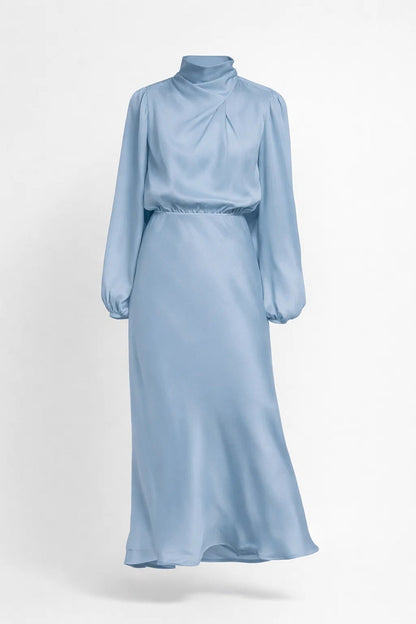 Midi jurk dames | Elegant & Comfortabel | Met plooien | Lente