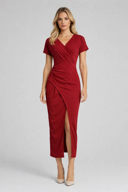 Midi jurk dames | Modern & Veelzijdig | Getailleerd silhouet | Zomer